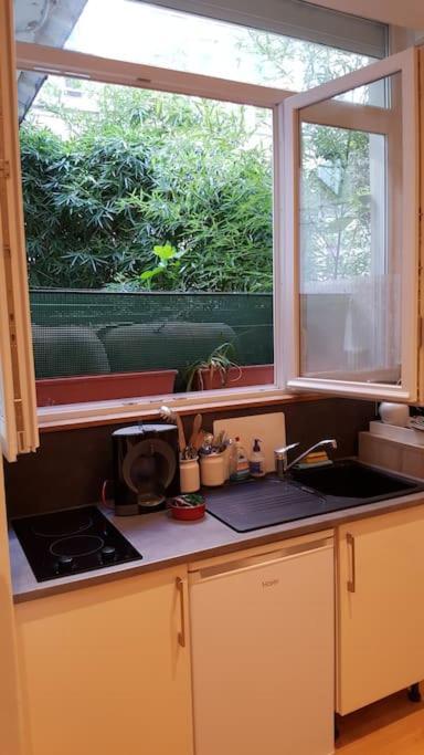 Charming Studio In A Courtyard In Paris Eksteriør billede