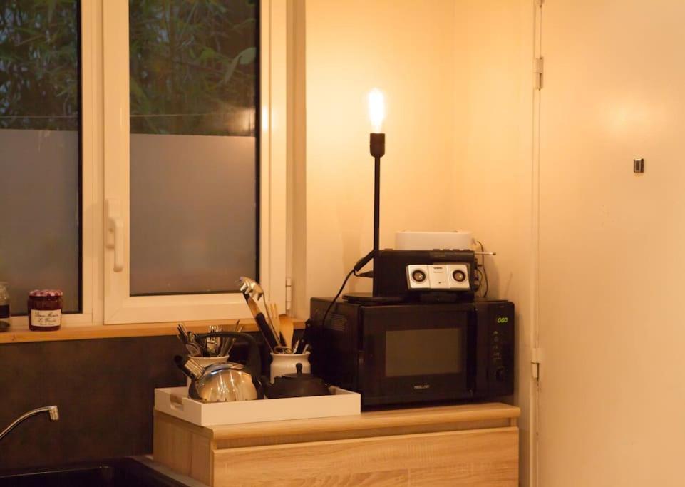 Charming Studio In A Courtyard In Paris Eksteriør billede